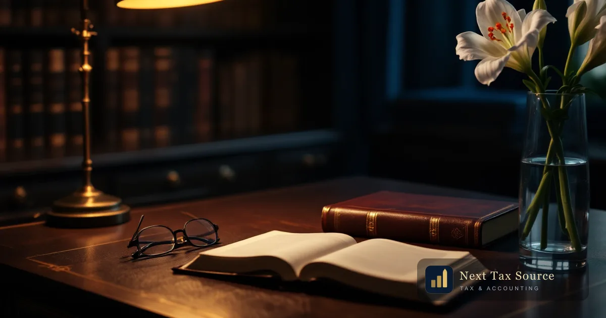 Executor reviewing US tax and estate papers for a relative who died abroad, UK estate administration